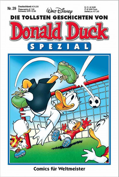Die tollsten Geschichten von Donald Duck - Spezial Nr. 29: Comics für Weltmeister