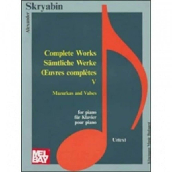 Mazurkas & Valses: Mazurkas and Valses - Urtext