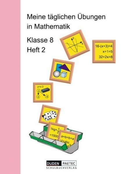 Meine täglichen Übungen in Mathematik Klasse 8 Heft 2