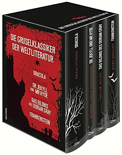 Die Gruselklassiker der Weltliteratur (Bram Stoker, Dracula - R.L. Stevenson, Dr. Jekyll und Mr. Hyde - Oscar Wilde, Das Bildnis des Dorian Gray - ... / Das Bildnis des Dorian Gray / Frankenstein