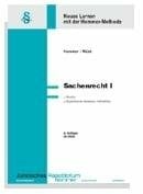 Sachenrecht I (Skripten - Zivilrecht) Sachenrecht I (Skripten - Zivilrecht)