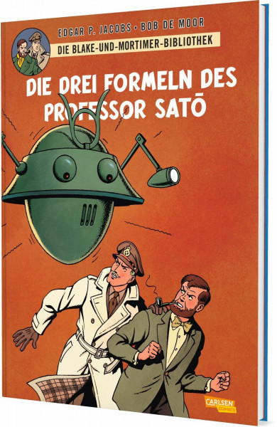 Blake und Mortimer Bibliothek 8: Die drei Formeln des Professor Sato: Großformatiger Sammelband mit ausgewählten Comic-Geschichten und umfangreichem Zusatzmaterial (8)