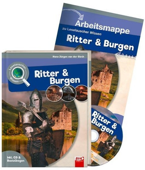 Leselauscher Wissen: Ritter und Burgen (inkl. CD & Bastelbogen). Set