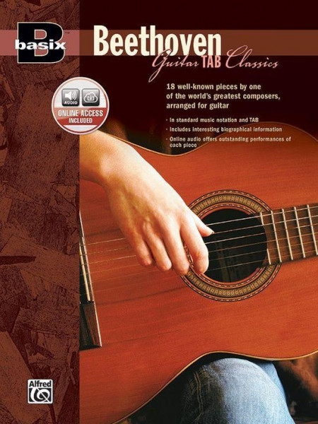 Basix Beethoven Guitar Tab Classics: Book & CD