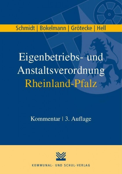 Eigenbetriebs- und Anstaltsverordnung Rheinland-Pfalz