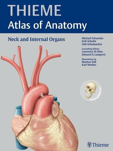 Thieme Medical Publishers Neck And Internal Organs, Thieme Atlas Of Anatomy
