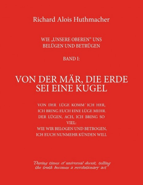 Von der Mär, die Erde sei eine Kugel