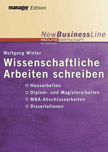 Wissenschaftliche Arbeiten schreiben