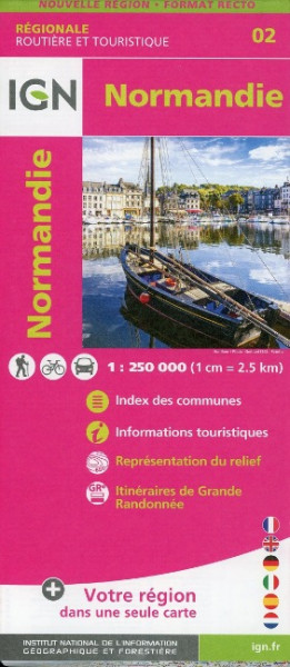 Normandie 1:250 000