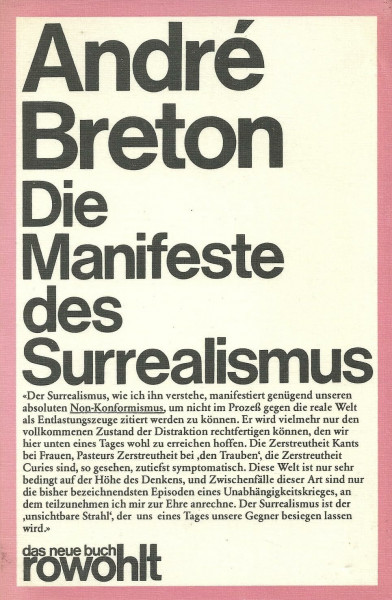 Die Manifeste des Surrealismus (5159 296).