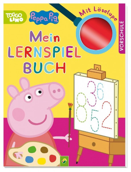 Peppa Pig - Mein Lernspielbuch mit Löselupe