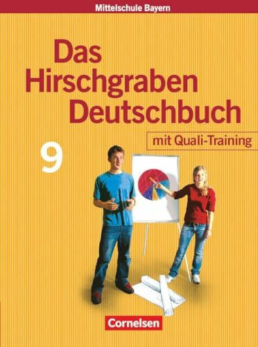 Das Hirschgraben Deutschbuch - Mittelschule Bayern - 9. Jahrgangsstufe: Schulbuch mit Quali-Training - Für Regelklassen