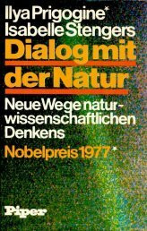 Dialog mit der Natur. Neue Wege naturwissenschaftlichen Denkens