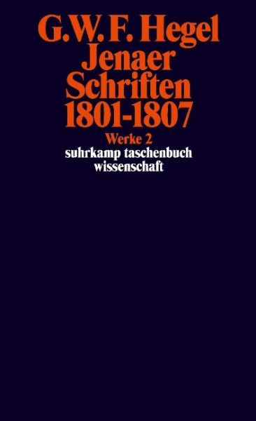 Jenaer Schriften 1801 - 1807