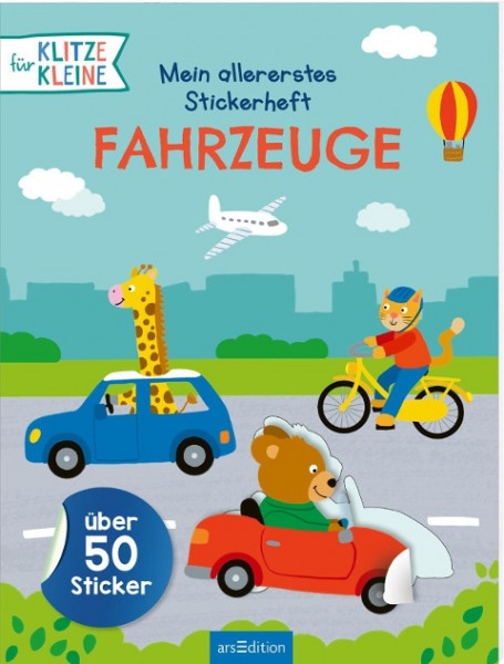 Für Klitzekleine: Mein allererstes Stickerheft - Fahrzeuge