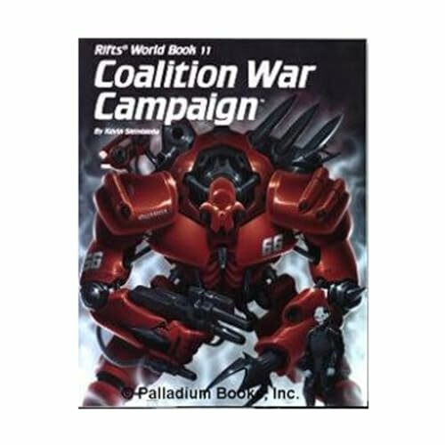 Rifts World Book 11: Coalition War Campaign (World Book S.)