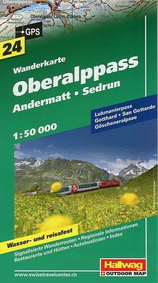 Oberalppass Andermatt 1 : 50.000