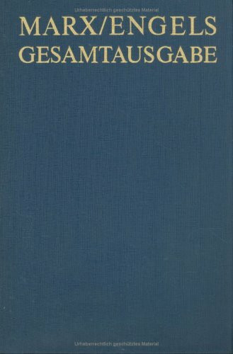 Gesamtausgabe (MEGA) / Briefwechsel September 1852 bis August 1853: Text /Apparat
