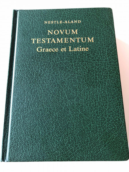 Bibelausgaben, Novum Testamentum Graece et Latine (Nr.5401)