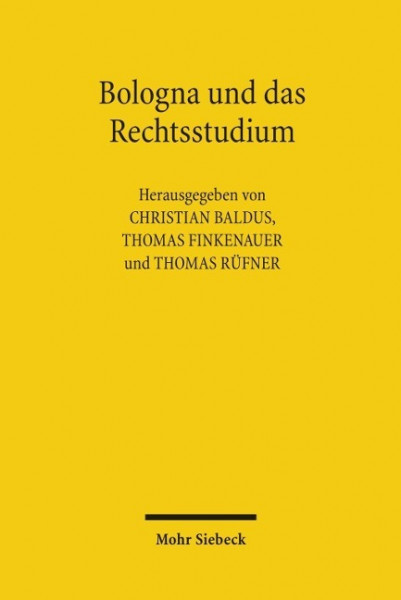 Bologna und das Rechtsstudium