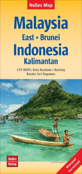 Malaysia: East - Brunei - Indonesia: Kalimantan 1:1 500 000