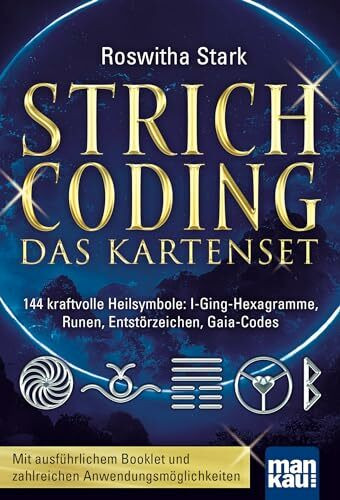 Strichcoding. Das Kartenset: 144 kraftvolle Heilsymbole: I-Ging-Hexagramme, Runen, Entstörzeichen, Gaia-Codes. Mit ausführlichem Booklet und zahlreichen Anwendungsmöglichkeiten