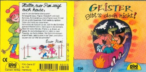 Pixi-Bücher, Nr. 726: Geister gibt's doch nicht!