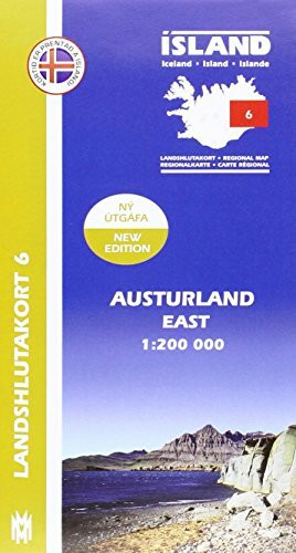 IRK 06 Austurland / Ost-Island Regionalkarte 1 : 200 000