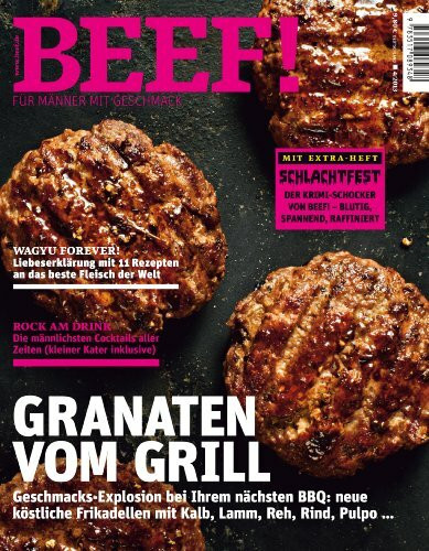 BEEF! - Für Männer mit Geschmack: Ausgabe 4/2013