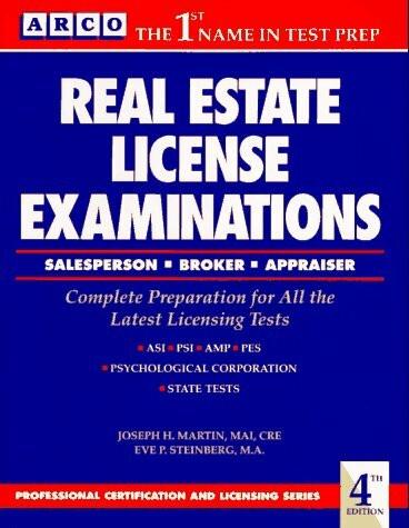 Master RealEstate License Examinations4E: Professional Certification and Licensing (Professional Certification and Licensing Series)