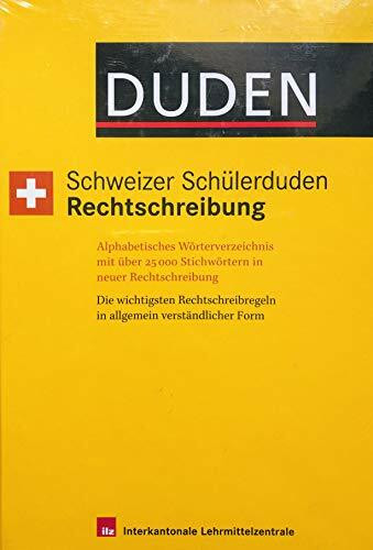 Schweizer Schülerduden Rechtschreibung
