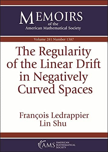 The Regularity of the Linear Drift in Negatively Curved Spaces (Memoirs of the American Mathematical Society)
