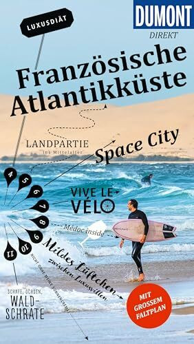 DUMONT direkt Reiseführer Französische Atlantikküste: Mit großem Faltplan