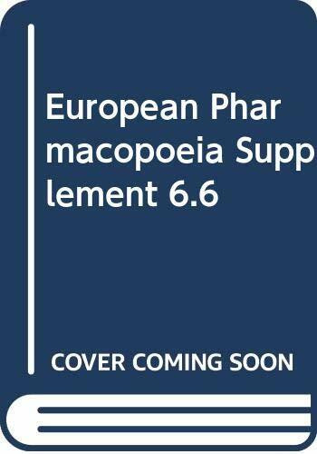 European Pharmacopoeia Supplement 6.6