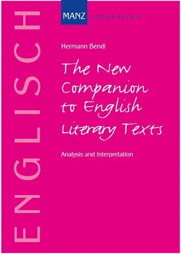 The New Companion to English Literary Texts: Analysis and Interpretation