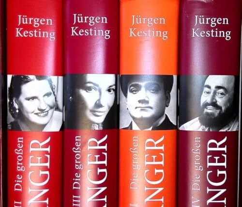 Die großen Sänger: 4 Bände im Schuber (Kulturgeschichte)
