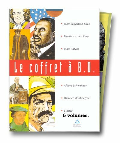 Coffret les grandes figures du protestantisme 6 V (Bandes Dessinée)