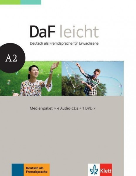 DaF leicht A2 - Medienpaket A2 (2Audio-CDs + DVD)