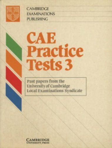 CAE Practice Test 3