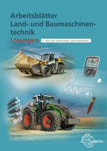 Lösungen zu 20143: Arbeitsblätter Land- und Baumaschinentechnik