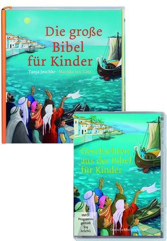 Die große Bibel für Kinder + Geschichten aus der Bibel für Kinder