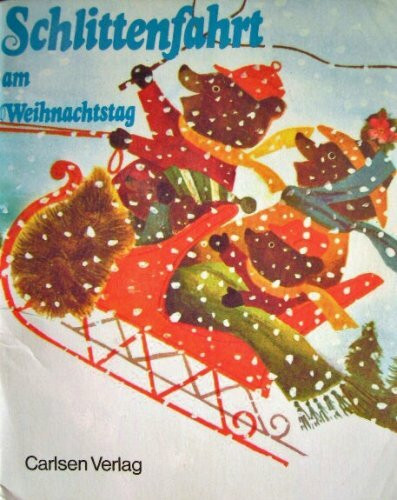 Schlittenfahrt am Weihnachtstag.