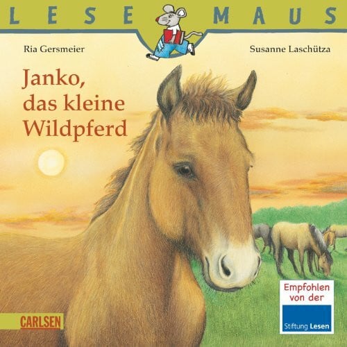 LESEMAUS, Band 9: Janko, das kleine Wildpferd: Eine Geschichte mit Bildern