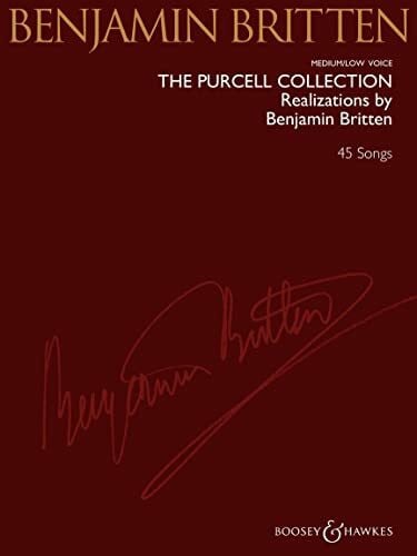 The Purcell Collection-Realizations by Benjamin Britten: Medium / Low Voice