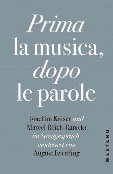 Prima la Musica, dopo le parole