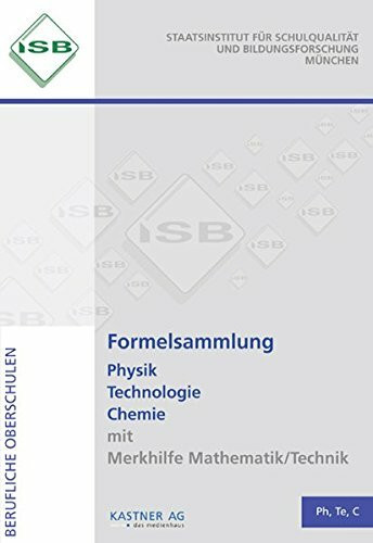 Formelsammlung Physik Technologie Chemie