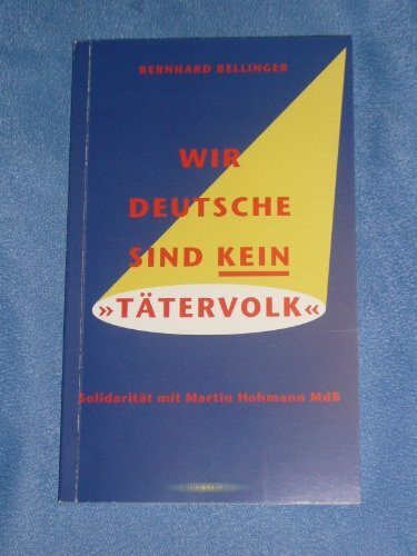 Wir Deutsche sind kein "Tätervolk" - Solidarität mit Martin Hohmann MdB