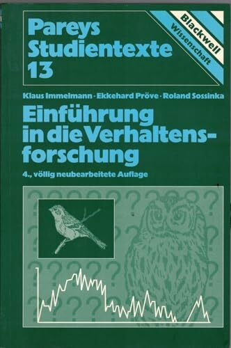 Einführung in die Verhaltensforschung
