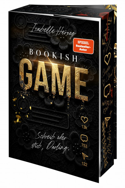 Bookish Game: Schreib oder stirb, Darling | Mit wunderschönem Farbschnitt: Schreib oder stirb, Darling I Mit wunderschönem Farbschnitt