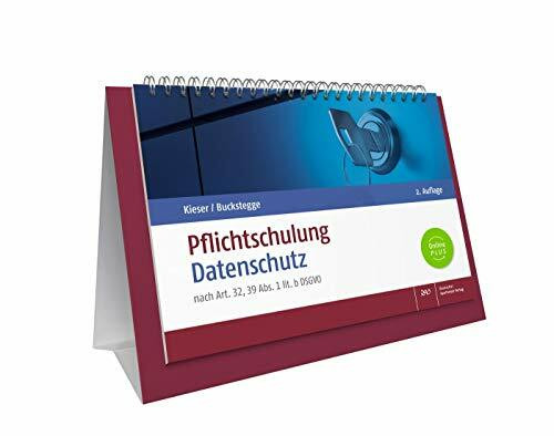 Pflichtschulung Datenschutz: nach Art.32, 39 Abs. 1 lit. b DSGVO